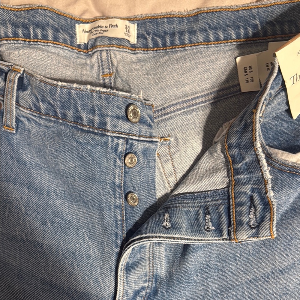Abercrombie Blue Jeans - Picture 2 of 5